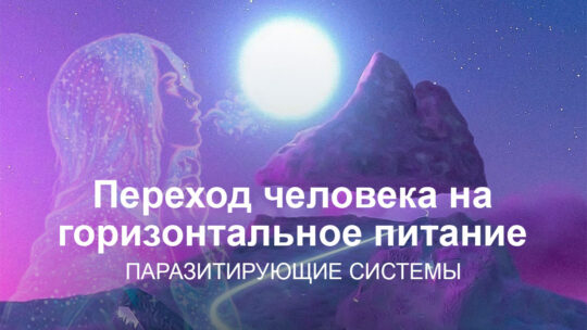 ПАРАЗИТИРУЮЩИЕ СИСТЕМЫ | Переход человека на горизонтальное питание.