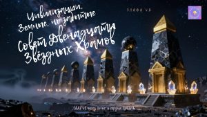 Переход: Цивилизации, Земные, но забытые. Совет Двенадцати Звёздных Храмов. Глава VI