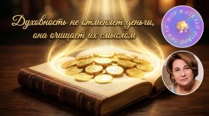 Переход: Духовность не отменяет деньги, она очищает их смыслом. ЯАЭЛЬ
